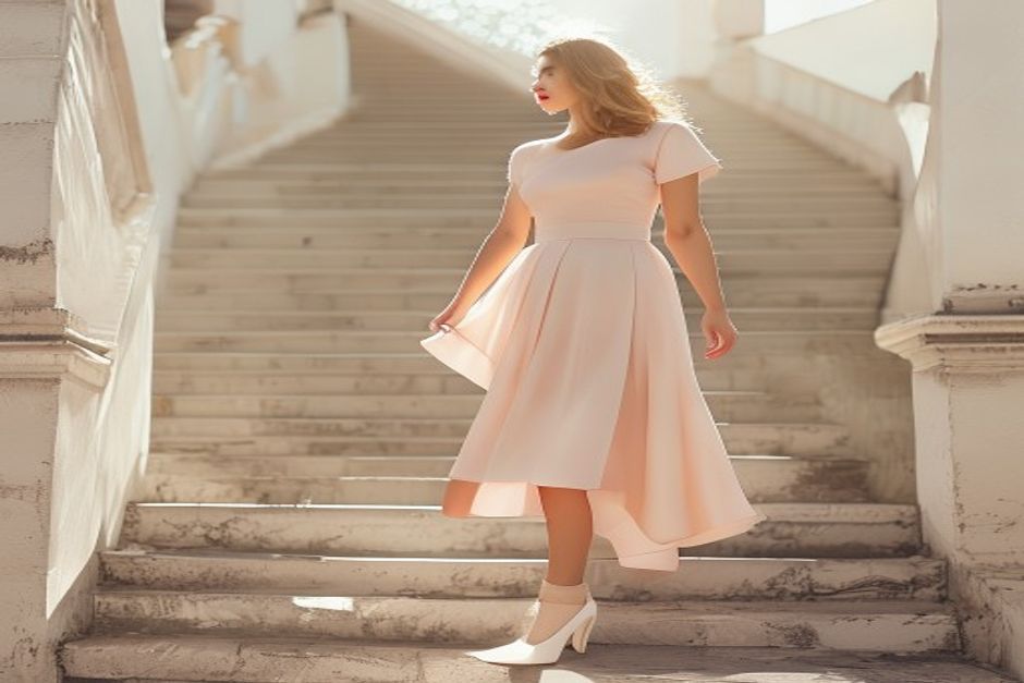 early april church outfit ideas for women styled in a clean realistic fashion setting