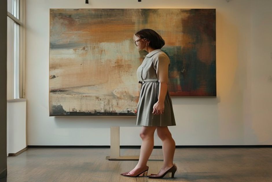 museum day dress outfit ideas for women styled in a clean realistic fashion setting