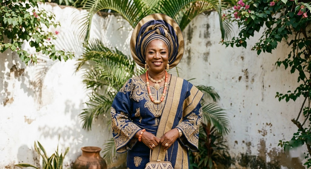 yoruba outfit ideas for women in aso-oke traditional attire
