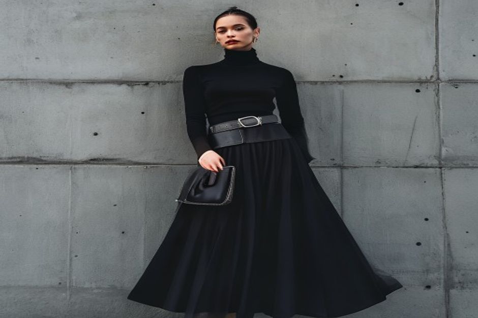 black maxi skirt outfit ideas for women fourth styling look