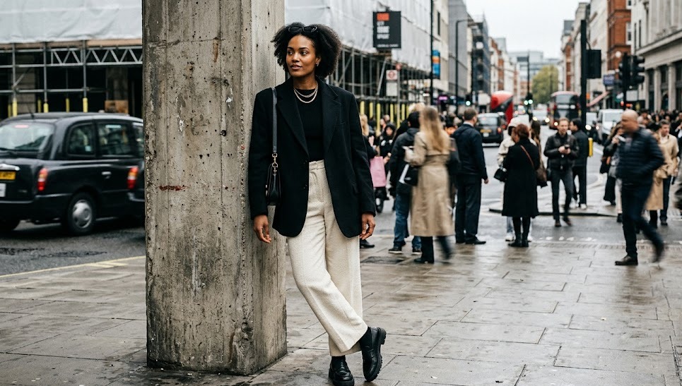 cream trouser outfit ideas for women third styling look