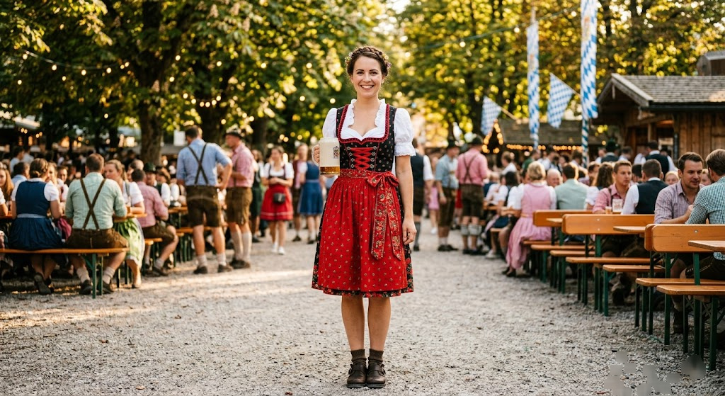 dirndl dress for ladies traditional style Oktoberfest