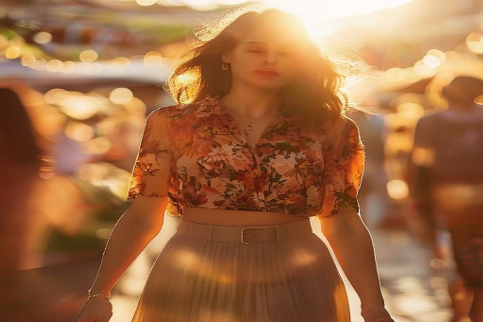 floral blouse outfit ideas for women third styling look