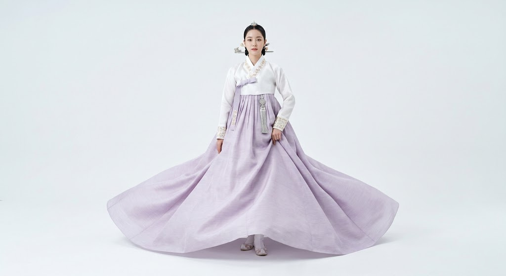 hanbok dress outfit for ladies traditional female