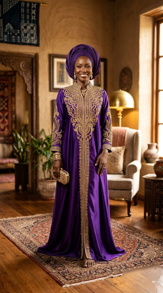 hausa outfit for ladies modern kaftan