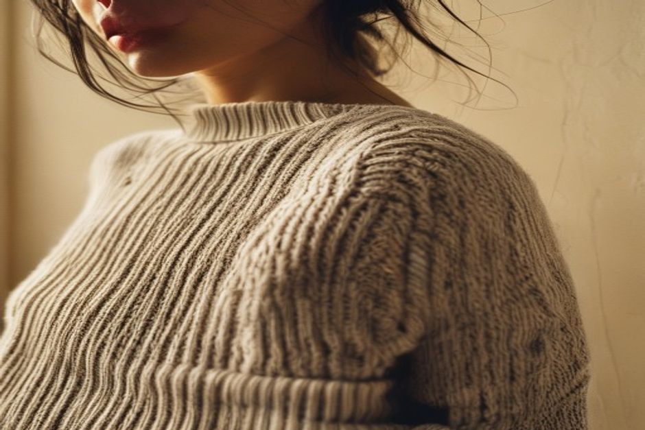 taupe knit outfit ideas for women first styling look