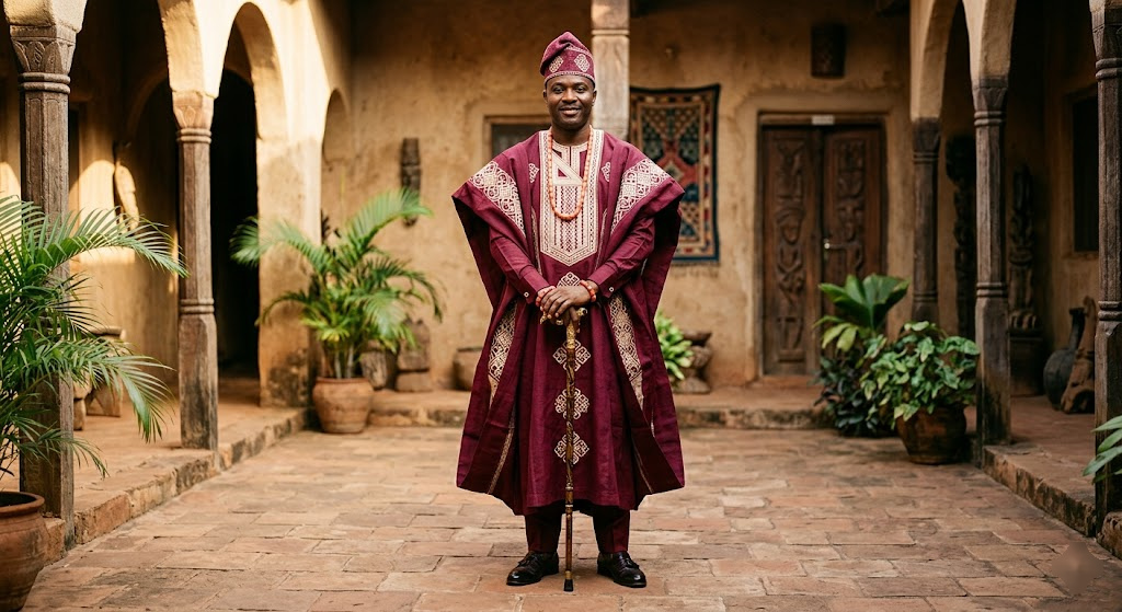 yoruba traditional dress male agbada